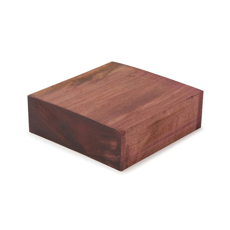 Purpleheart Wood Turning Stock - Thickness:2" - Width:6" - Length:6"